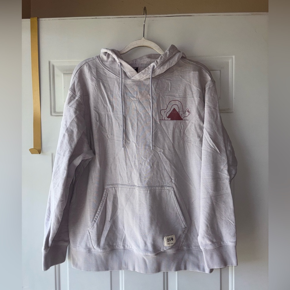Mountain Hard Wear tan pullover hoodie size L